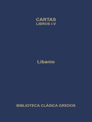 cover image of Cartas. Libros I-V